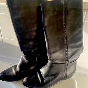 Bass leather boots